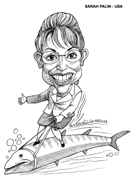 SARAH PALIN-EEUU by Arcadio Esquivel