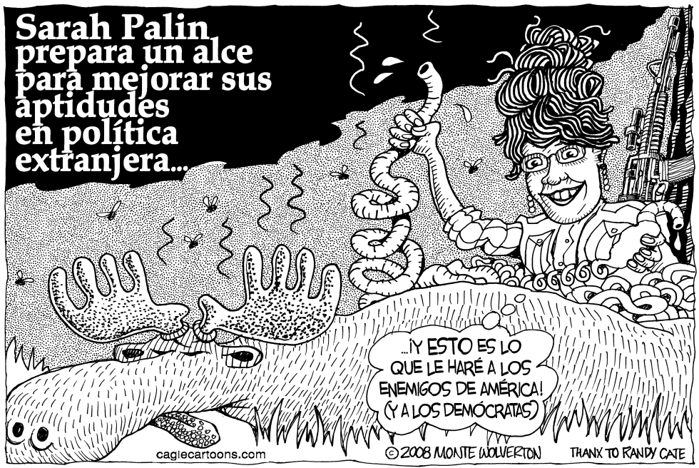  PALIN SE PREPARA PARA LA POLITICA EXTRANJERA by Wolverton