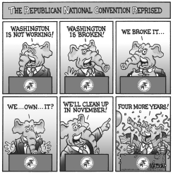 THE REPUBLICAN NATIONAL CONVENTION REPRISED by RJ Matson