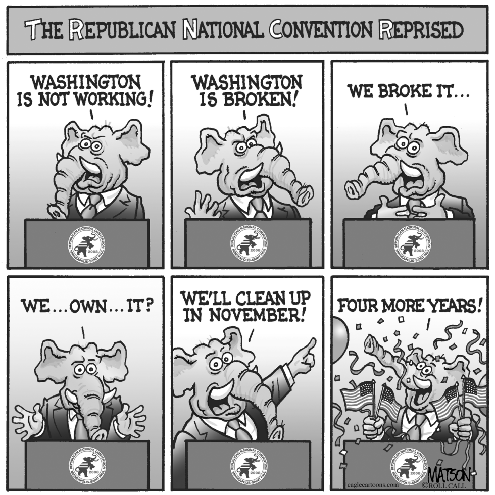  THE REPUBLICAN NATIONAL CONVENTION REPRISED by RJ Matson