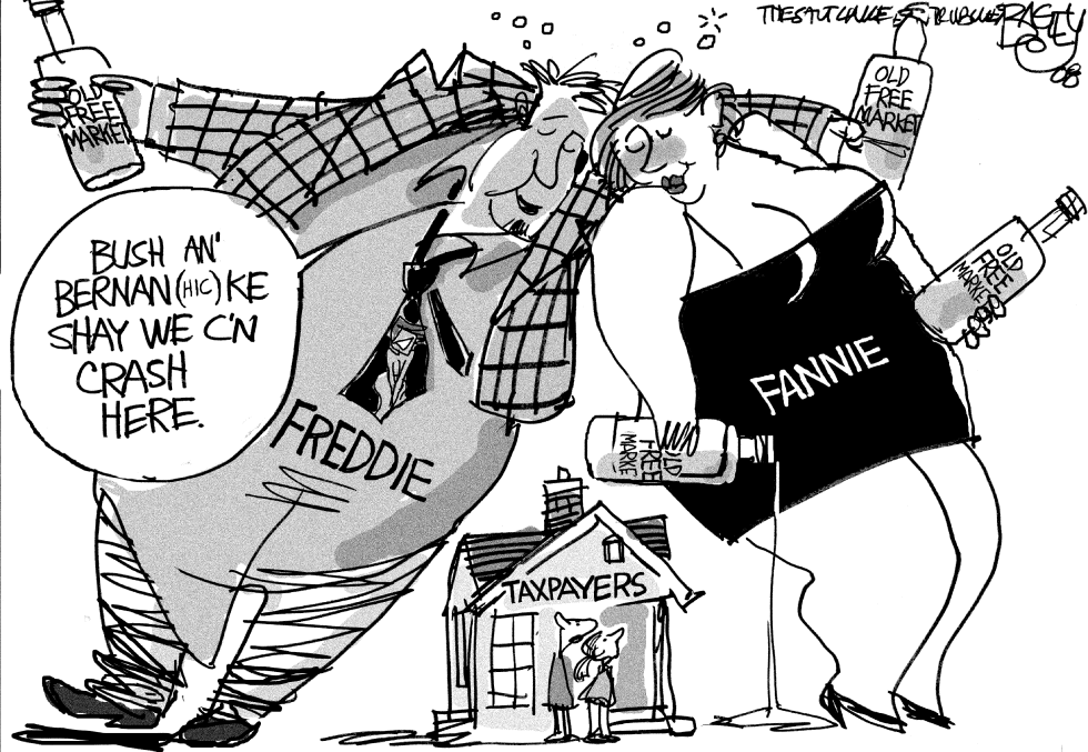  FANNIE AND FREDDIE by Pat Bagley