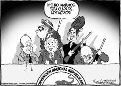 MCCAIN/BUSH EN 2008 by Bob Englehart