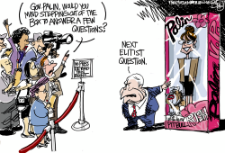 BOXING PALIN  by Pat Bagley