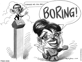 PALIN AND OBAMA by Taylor Jones