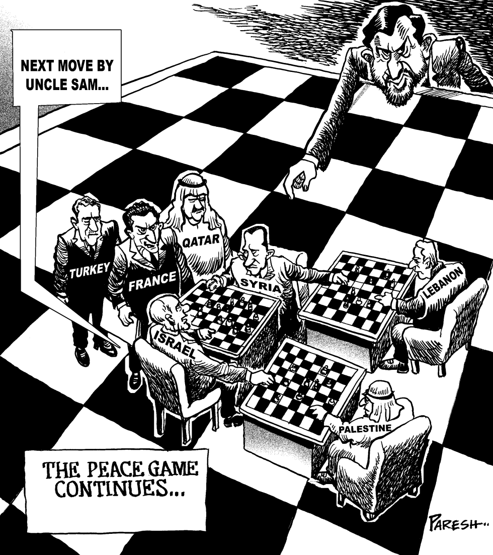  ISRAEL-SYRIA TALKS by Paresh Nath