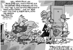 THE PALIN EXAMPLE by David Fitzsimmons