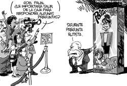 PALIN EMPACADA by Pat Bagley