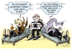 EL PSIQUIATRA DE PALIN  by Daryl Cagle