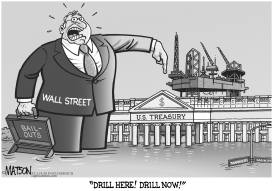 WALL STREET BAIL-OUTS by RJ Matson