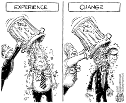 EXPERIENCE CHANGE by Adam Zyglis