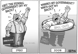 WALL STREET DEREGULATION by RJ Matson