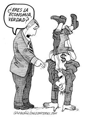 ECONOMíA DE CABEZA by Arcadio Esquivel