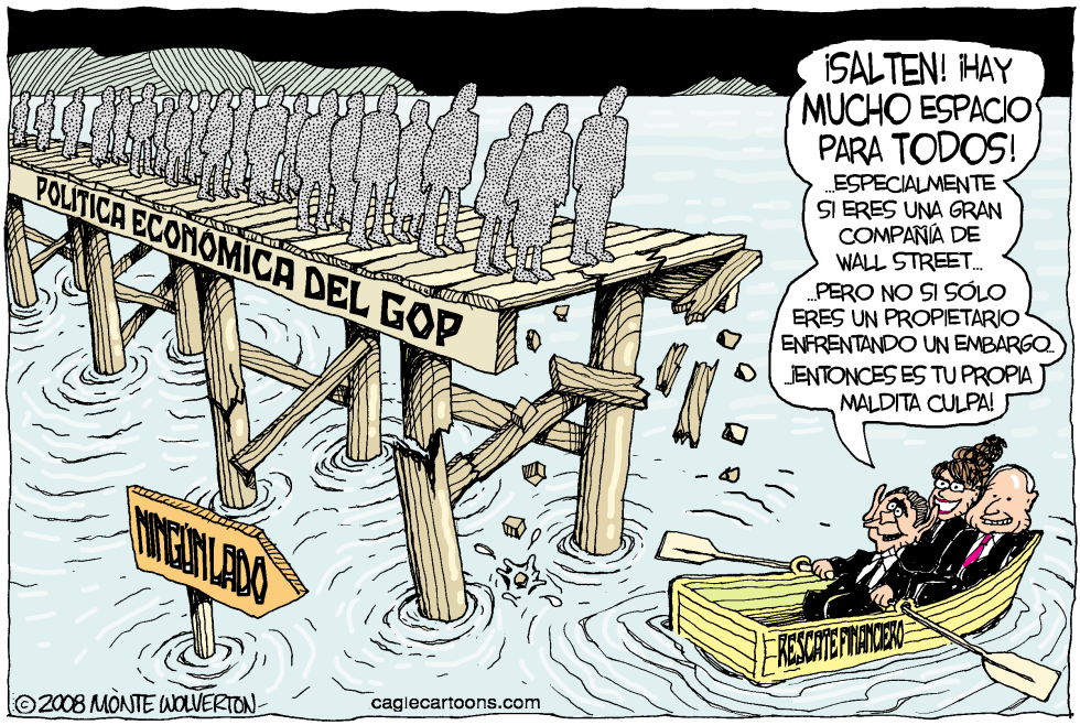  EL PUENTE DE BUSH Y EL RESCATE FINANCIERO  by Wolverton