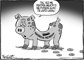 LA RESERVA FEDERAL by Bob Englehart