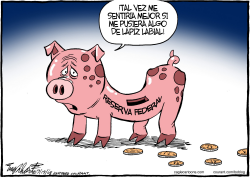 LA RESERVA FEDERAL  by Bob Englehart