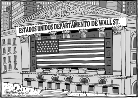 RESCATE FINANCIERO DE WALL STREET by Bob Englehart