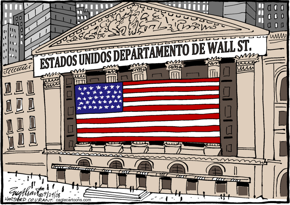  RESCATE FINANCIERO DE WALL STREET  by Bob Englehart