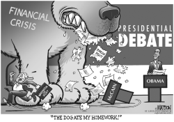 PRESIDENTIAL DEBATE CRISIS by RJ Matson