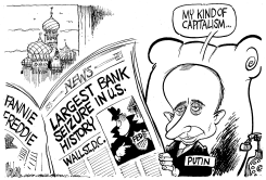 PUTIN KIND OF CAPITALISM by Mike Lane