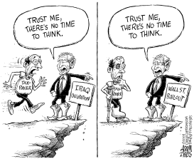 FOOL ME ONCE by Adam Zyglis