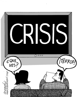 CRISIS DE TERROR by Arcadio Esquivel