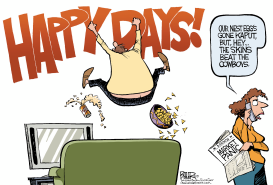 LOCAL DC - HAPPY DAYS FOR REDSKINS by Nate Beeler