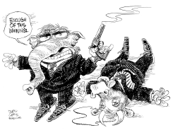 REPUBLICANS KILL BAILOUT by Daryl Cagle