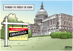 CONGRESO CON CREDITO DE ALTO RIESGO  by RJ Matson