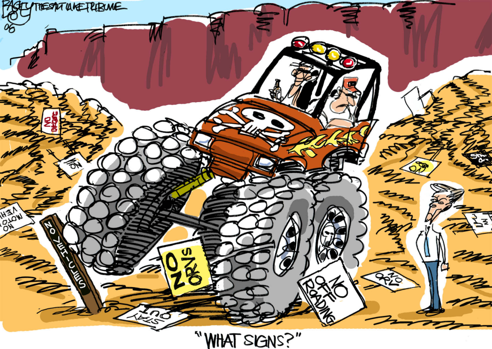  LOCAL OFF-ROADING by Pat Bagley