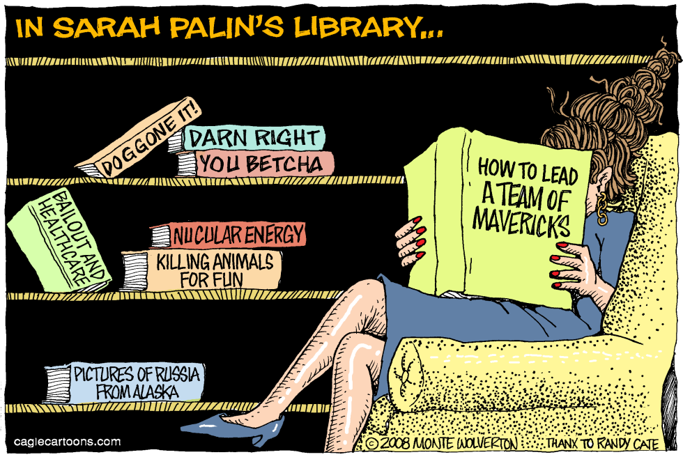  IN SARAH PALINS LIBRARY by Wolverton