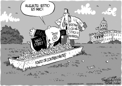 RESCATE FINANCIERO DE WALL STREET by Bob Englehart