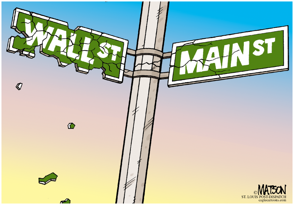  WALL STREET CONTAMINA MAIN STREET  by RJ Matson