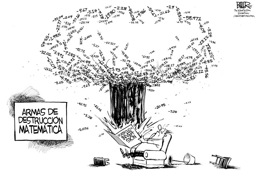  EXPLOSION FINANCIERA by Nate Beeler