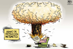 EXPLOSION FINANCIERA  by Nate Beeler