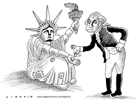 CRISIS IN THE USA by Osmani Simanca