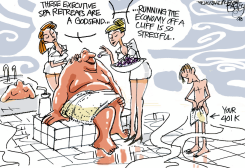 CEO SPA TREATMENT  by Pat Bagley