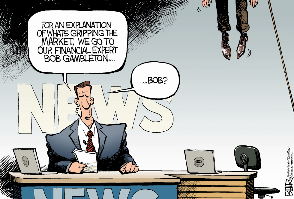  WALL STREET SWINGS by Nate Beeler