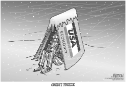 CREDIT FREEZE by RJ Matson