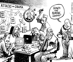 ATTACKS ON OBAMA by Patrick Chappatte