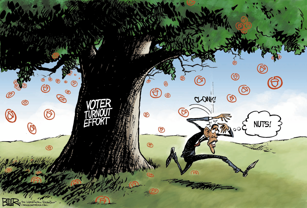  BARACK OBAMA AND ACORN by Nate Beeler