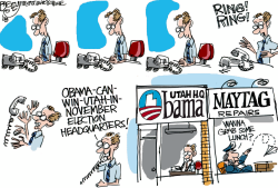 OBAMA UTAH by Pat Bagley