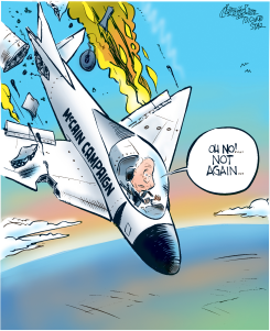 MCCAIN SHOT DOWN by Patrick Corrigan