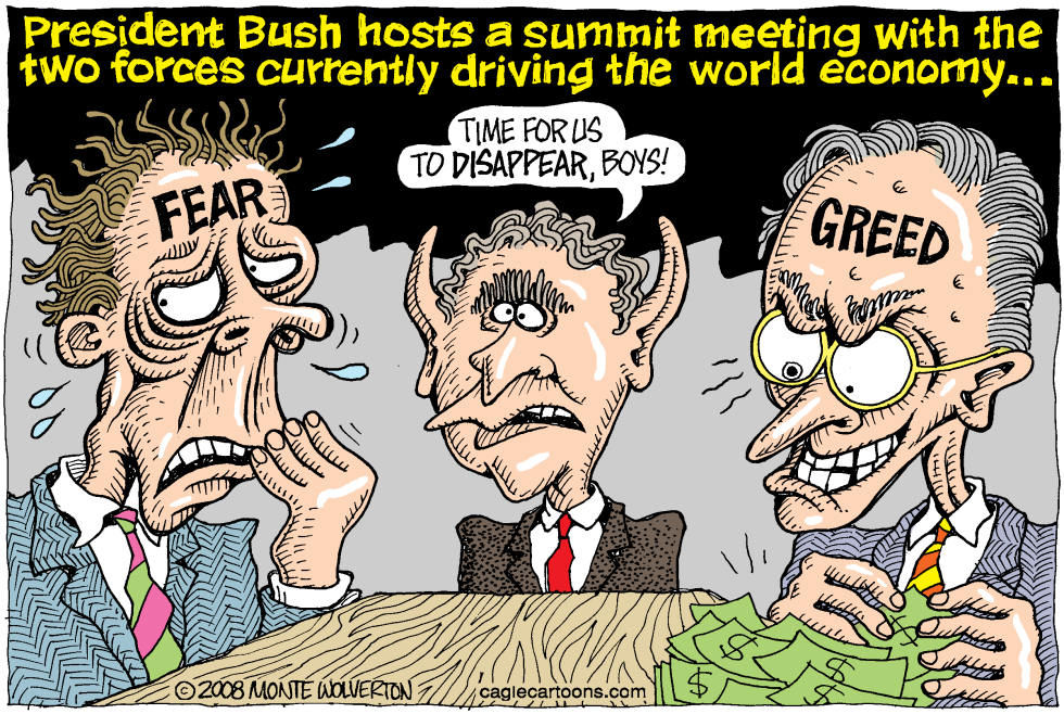  BUSH ECONOMIC SUMMIT by Wolverton