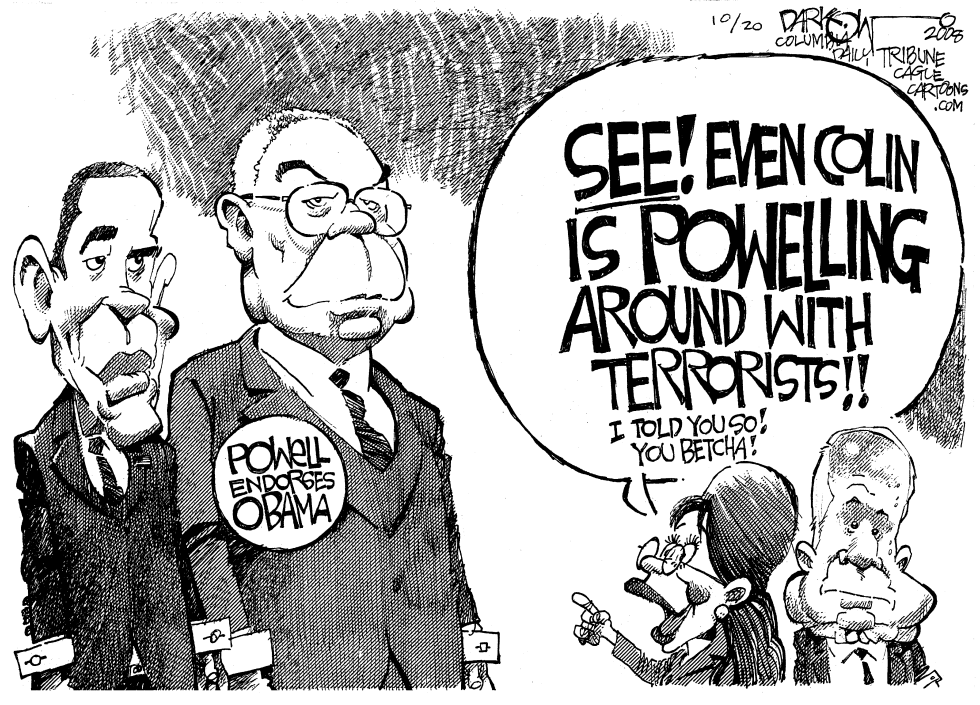  POWELL ENDORSEMENT by John Darkow