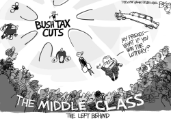 TAX CUT RAPTURE by Pat Bagley