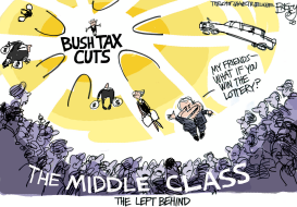 TAX CUT RAPTURE  by Pat Bagley