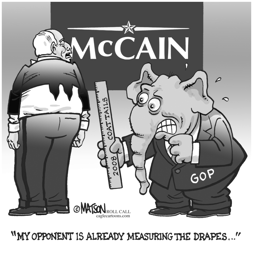  MCCAIN COATTAILS by RJ Matson