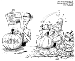 PUMPKIN CARVING by Adam Zyglis