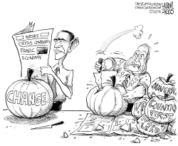 PUMPKIN CARVING by Adam Zyglis