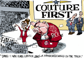 UPDATE PALIN TAX PIG by Pat Bagley